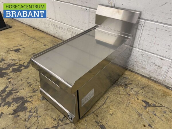 Meuble de travail Gastro-Inox en acier inoxydable Meuble neutre avec tiroir 30 cm Restauration – Image 5