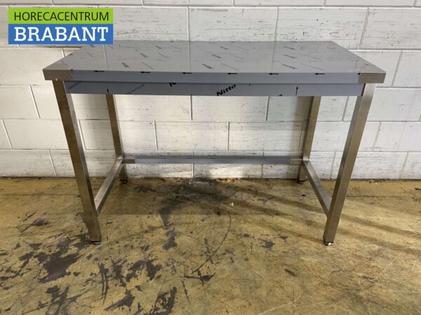 Table de travail en acier inoxydable Premium-line 120 x 60 x 85 cm Restauration