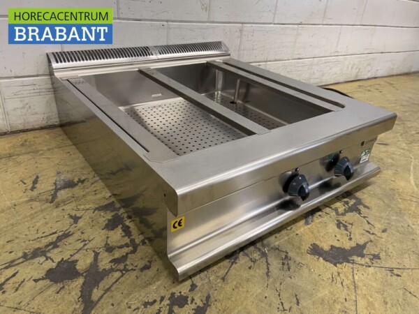 Bain Marie en acier inoxydable Alpeninox 3/1 GN 400V Horeca – Image 4