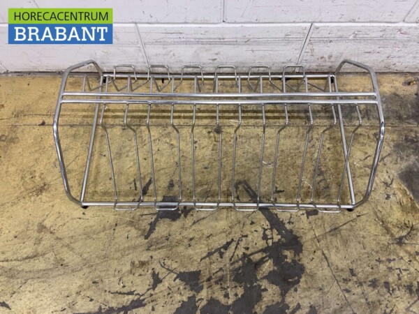 Porte-bouteilles en acier inoxydable 12 bouteilles de sauce 70 cm Restauration – Image 2