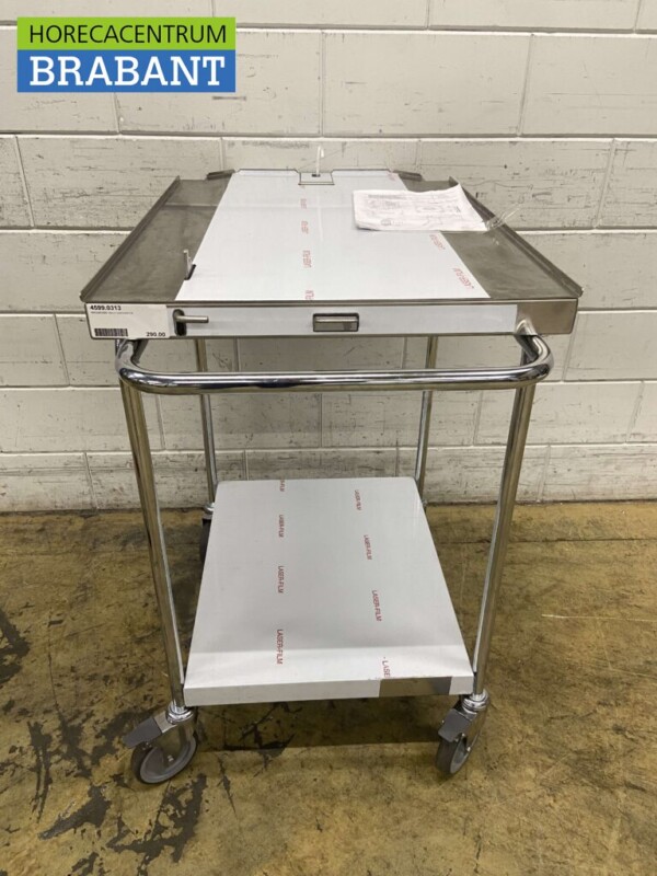 Four à vapeur en acier inoxydable chariot drive-in 58 cm Horeca
