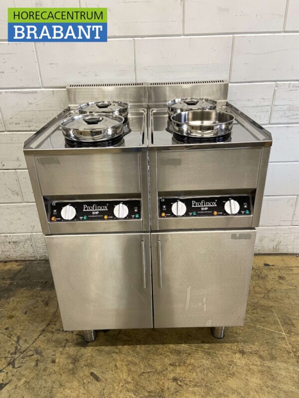Acier inoxydable Profinox Hot Pot Hot Pot bain marie 4 x 4,2 litres 2 x 230V Horeca
