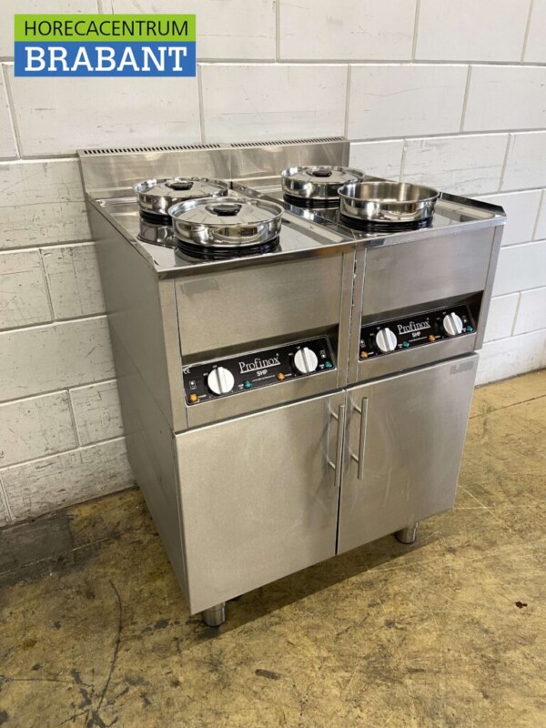 Acier inoxydable Profinox Hot Pot Hot Pot bain marie 4 x 4,2 litres 2 x 230V Horeca – Image 4