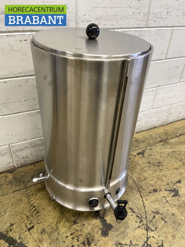 Distributeur d'eau chaude Camurri en acier inoxydable Distributeur de café 50 litres 400V Horeca – Image 2