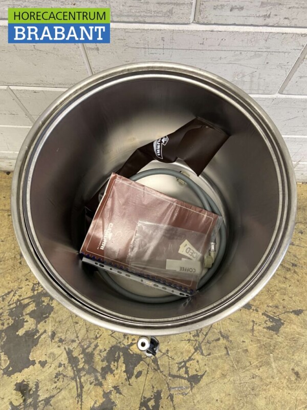 Distributeur d'eau chaude Camurri en acier inoxydable Distributeur de café 50 litres 400V Horeca – Image 4