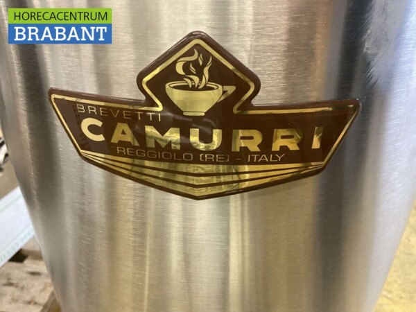 Distributeur d'eau chaude Camurri en acier inoxydable Distributeur de café 50 litres 400V Horeca – Image 5