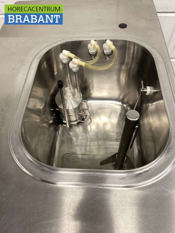 Machine à glace Nissei Soft en acier inoxydable Fonction Swirl NA3336 NA-3336 400V Horeca – Image 5