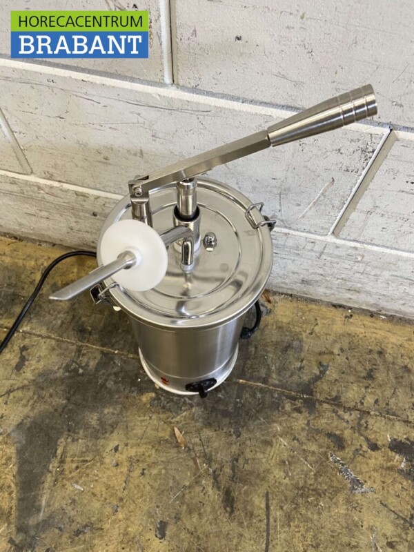 GGG Acier inoxydable Distributeur de sauce chauffée Pompe à sauce Pompe à chocolat 3 litres 230V Horeca – Image 2