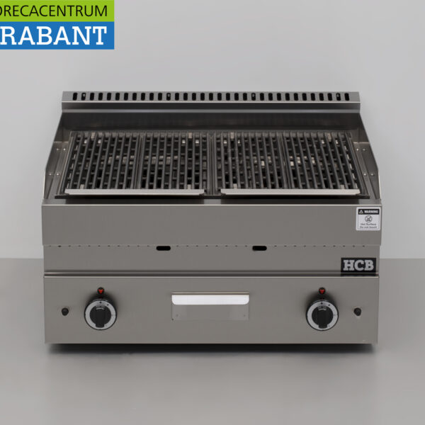 Gril en pierre en acier inoxydable 650 Series 70 cm Gas Catering