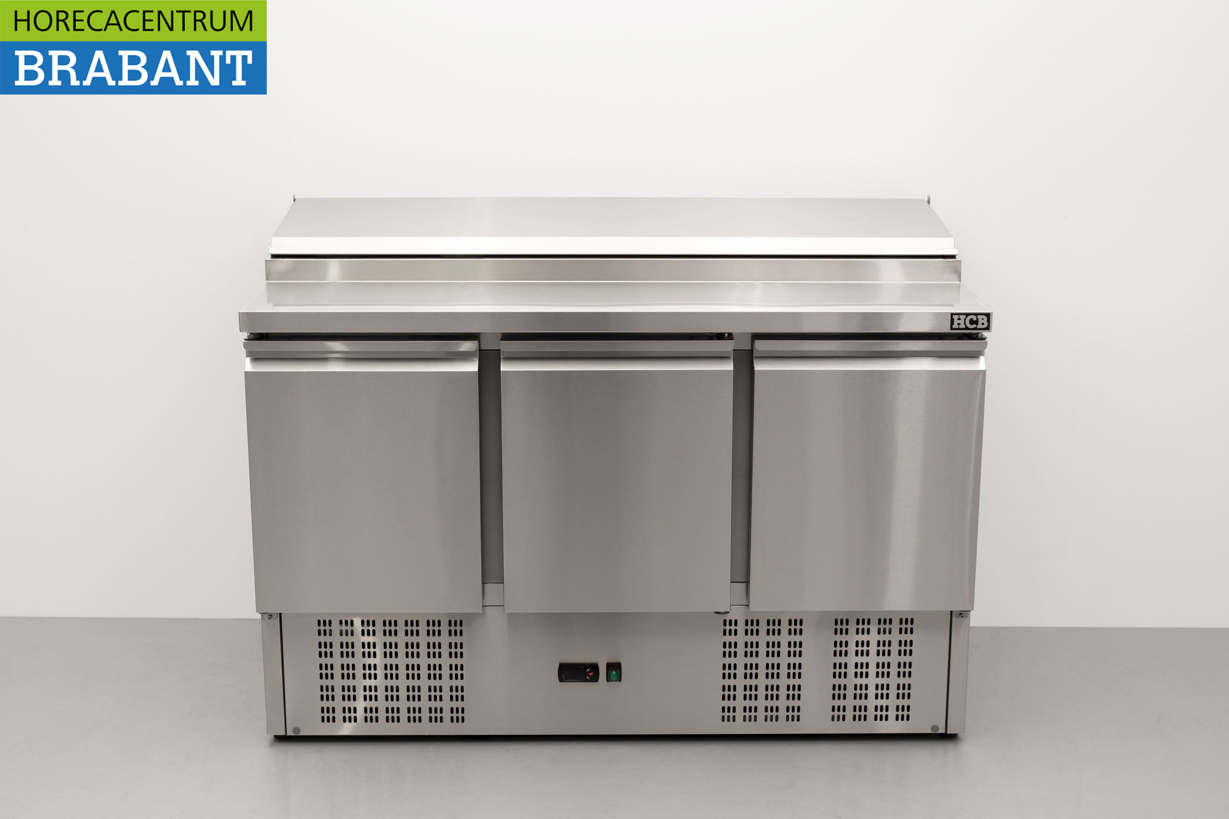 HCB inox Saladette Saladiere Etabli réfrigéré 136,5 cm 230V Horeca