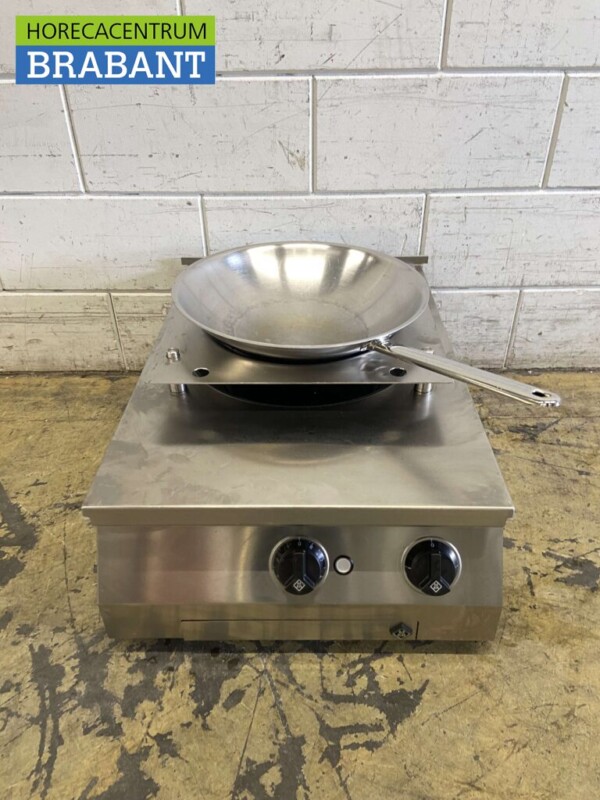 Cuiseur wok à induction MKN en acier inoxydable 5 kW 400V Horeca