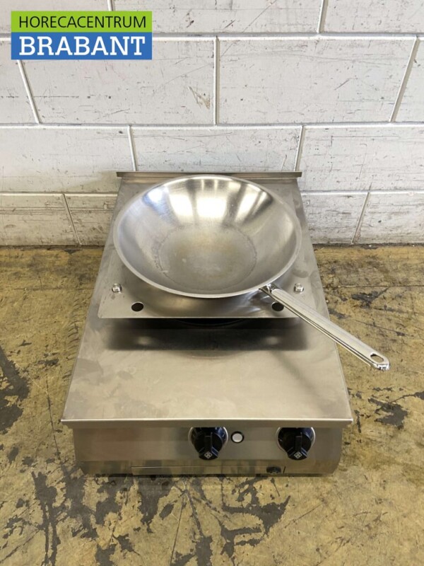 Cuiseur wok à induction MKN en acier inoxydable 5 kW 400V Horeca – Image 2
