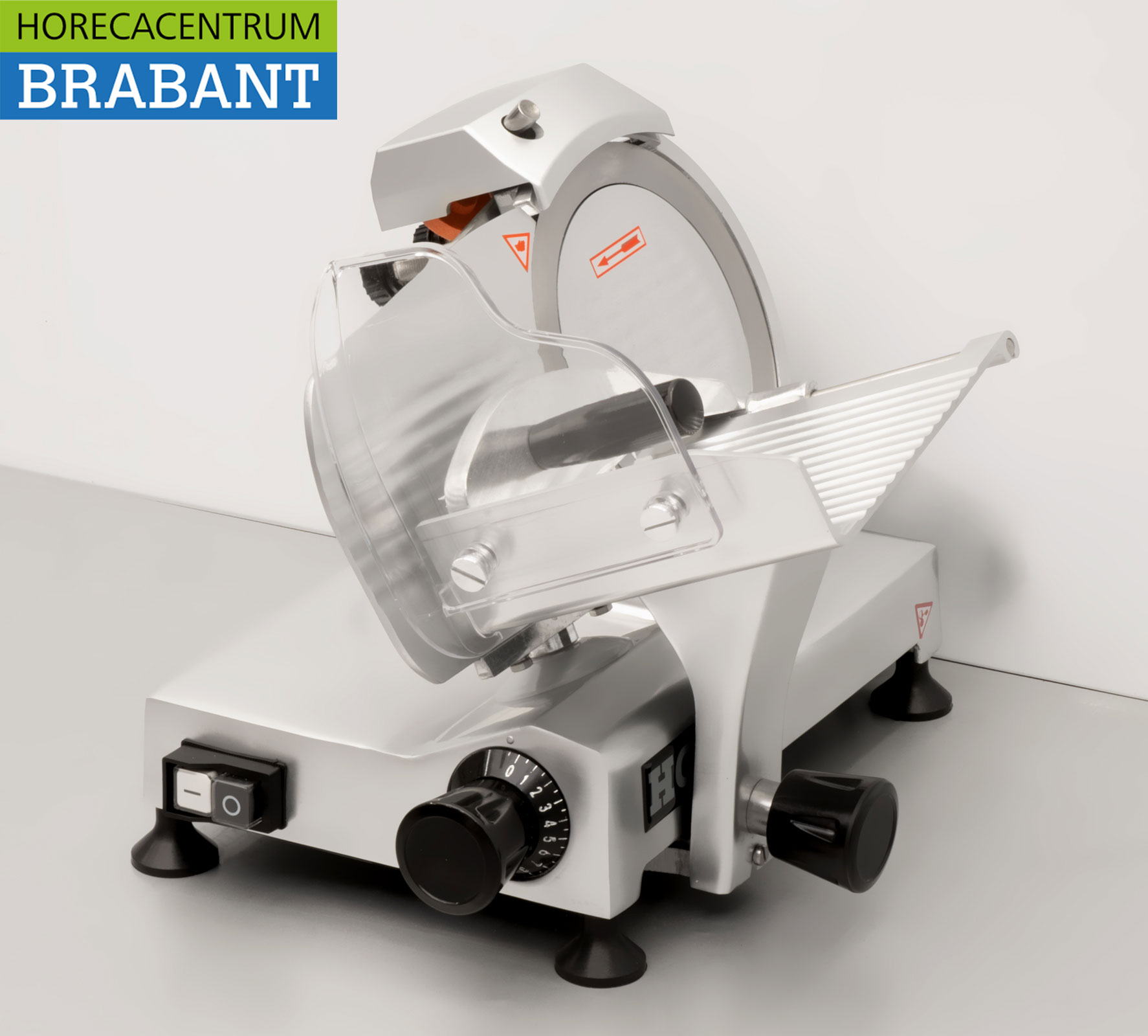 HCB Trancheur de viande 195 mm machine à couper 230V Restauration Boucherie – Image 2