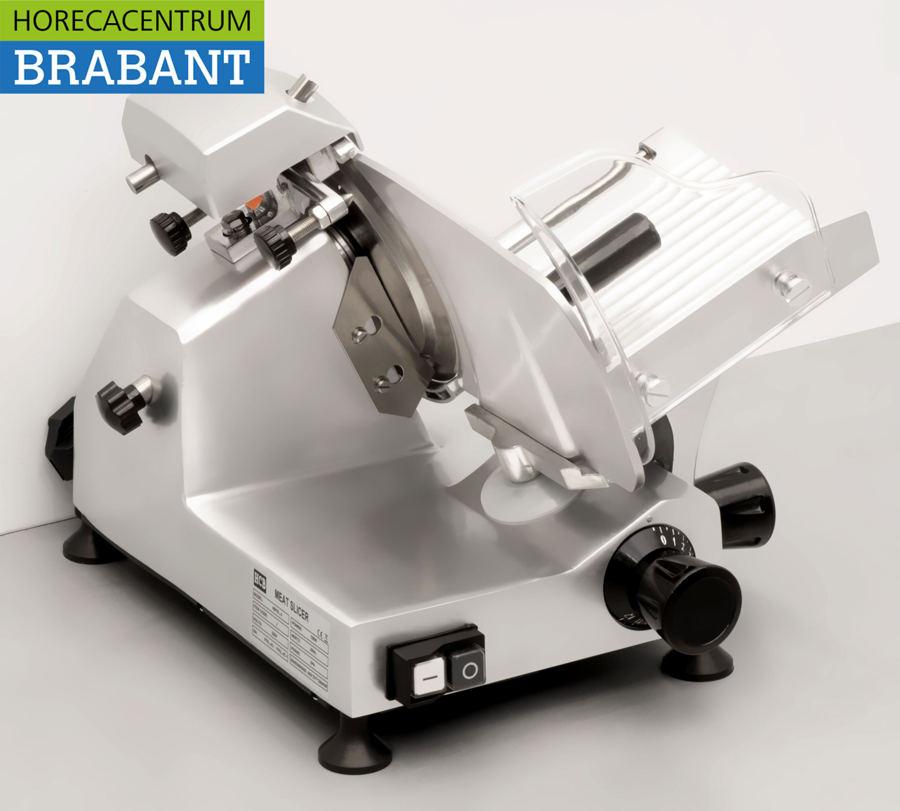 HCB Trancheur de viande 195 mm machine à couper 230V Restauration Boucherie – Image 3