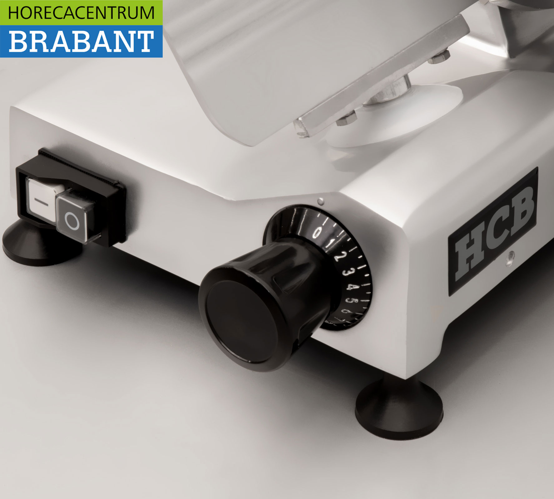 HCB Trancheur de viande 195 mm machine à couper 230V Restauration Boucherie – Image 5