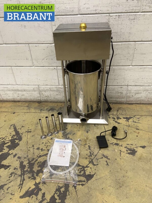 Acier inoxydable Remplisseur de saucisses électrique 20 litres 230V Boucherie