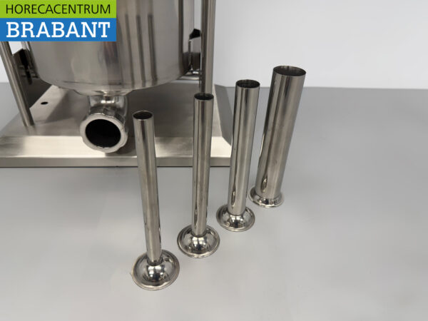Acier inoxydable Remplisseur de saucisses électrique 20 litres 230V Boucherie – Image 7