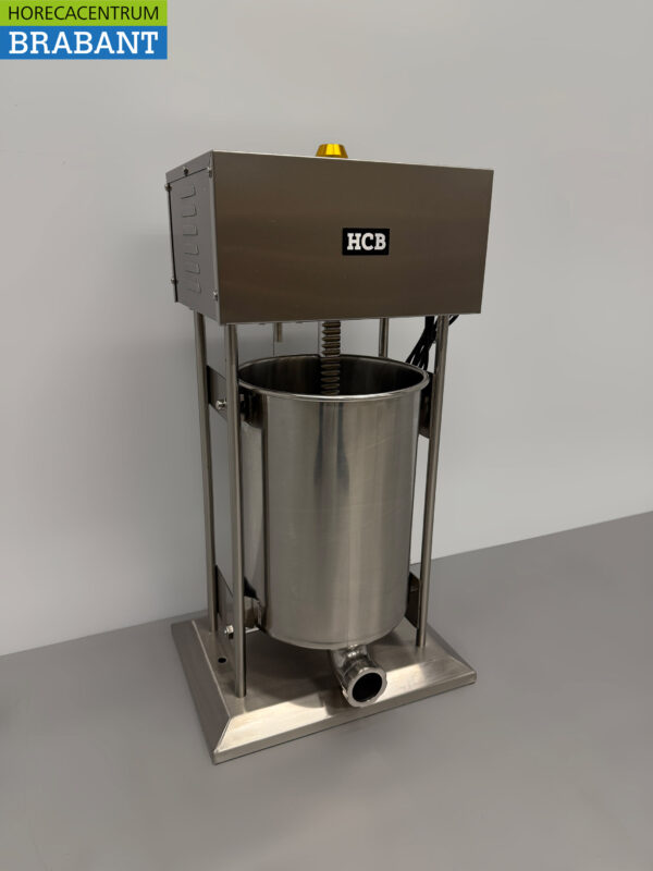 Acier inoxydable Remplisseur de saucisses électrique 20 litres 230V Boucherie – Image 4
