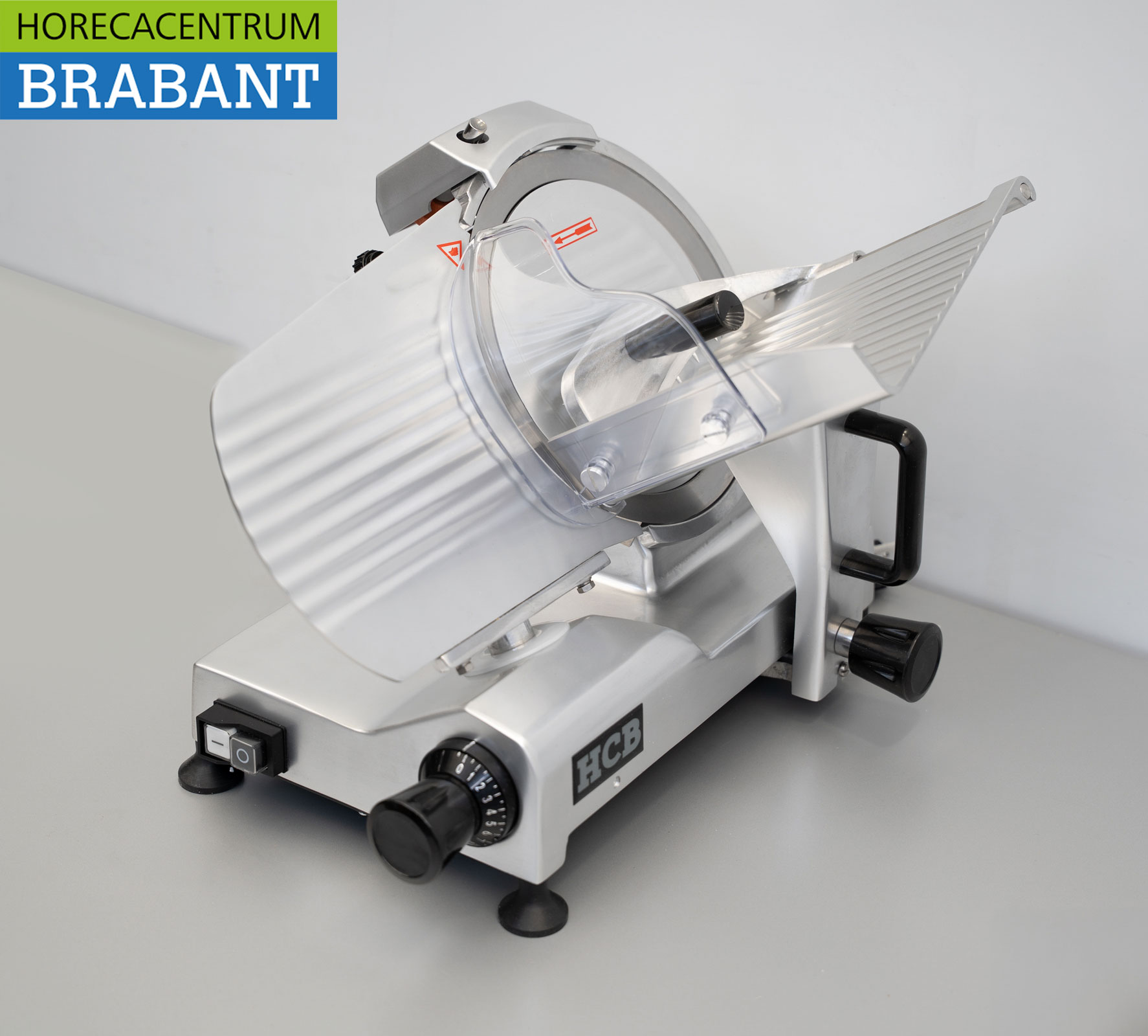 HCB Trancheur de viande Machine à découper 250 mm 230V Restauration Boucherie – Image 2