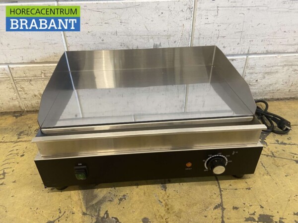 Plateau grill en acier inoxydable chromé 55 cm 230V Horeca