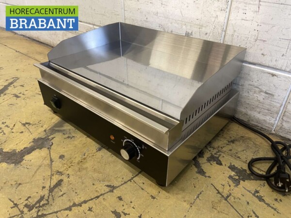 Plateau grill en acier inoxydable chromé 55 cm 230V Horeca – Image 4