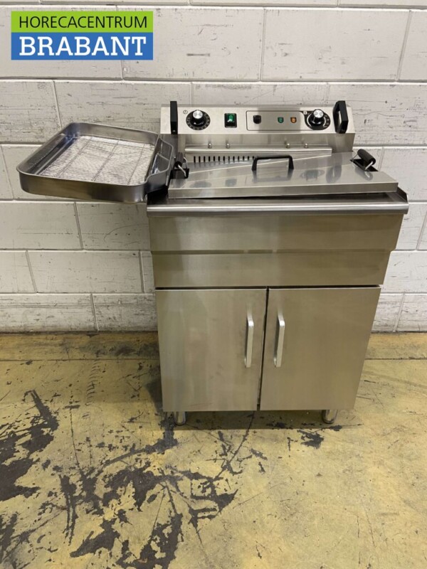 Acier inoxydable Friteuse de poisson Friteuse Oilball Friteuse 30 litres 400V Horeca