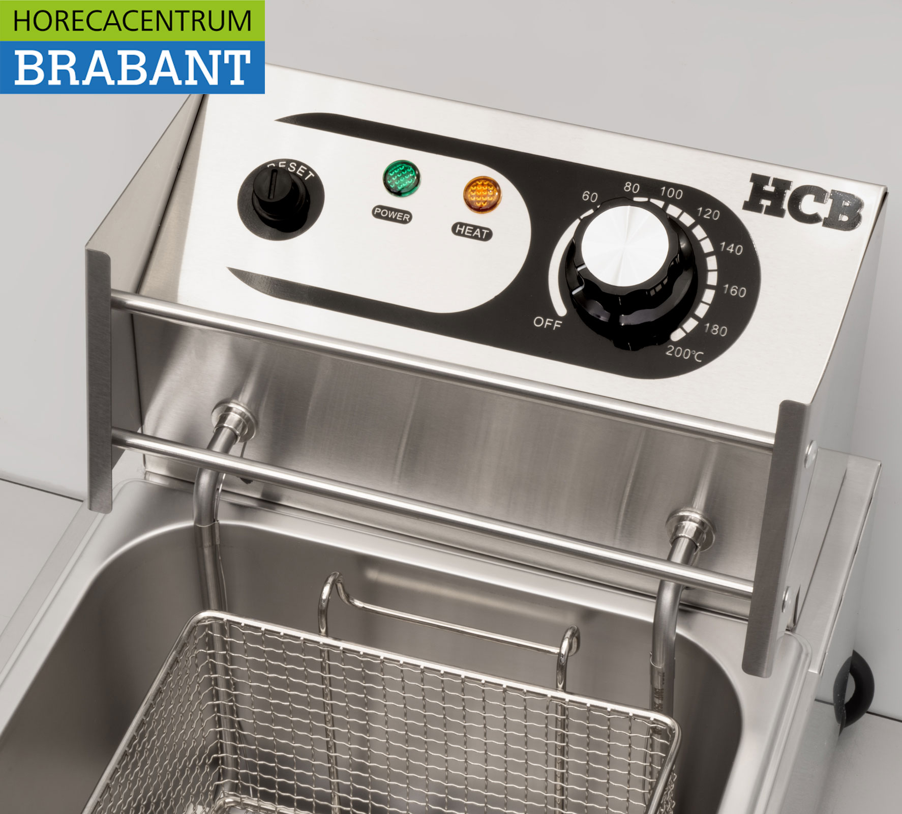 Friteuse en acier inoxydable 6 litres 230V Horeca – Image 5