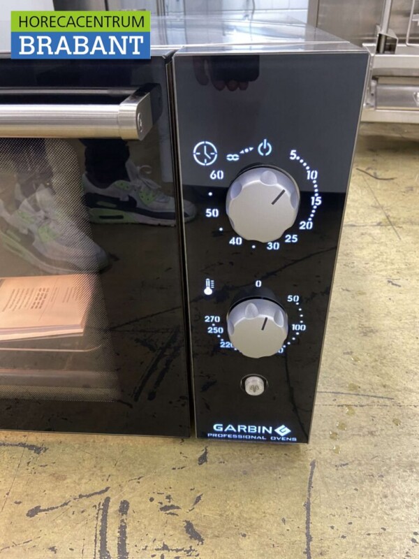 Four à convection Garbin en acier inoxydable Air chaud 60/40 cm 400V Horeca – Image 4