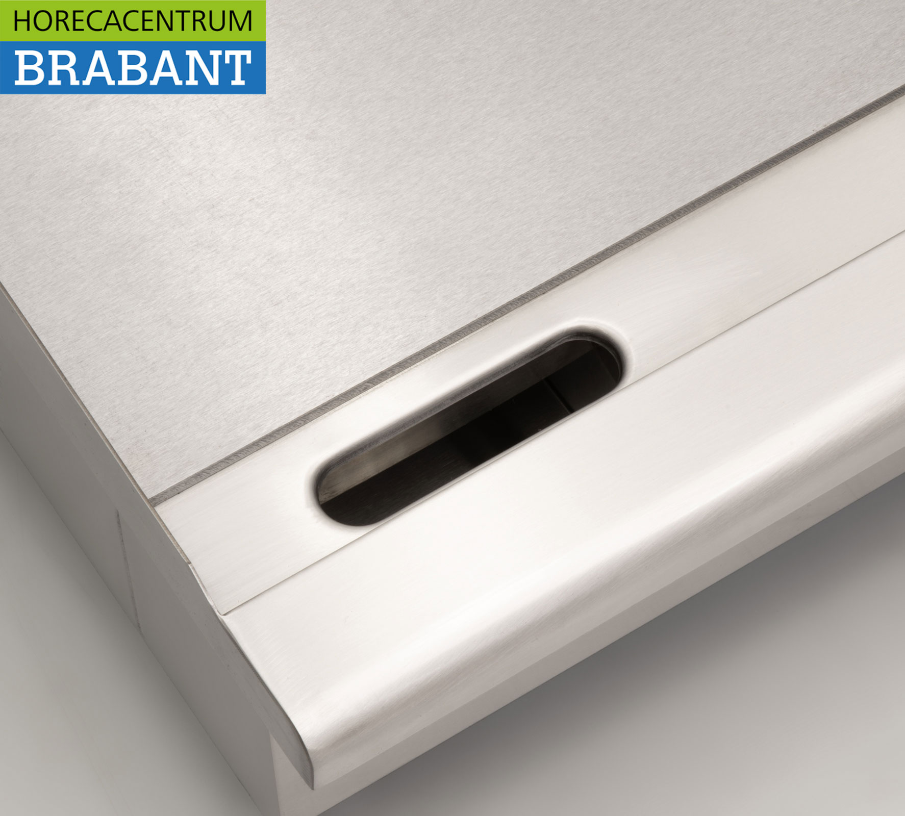 HCB Acier inoxydable Plaque de gril lisse 55 cm 230V Horeca – Image 4