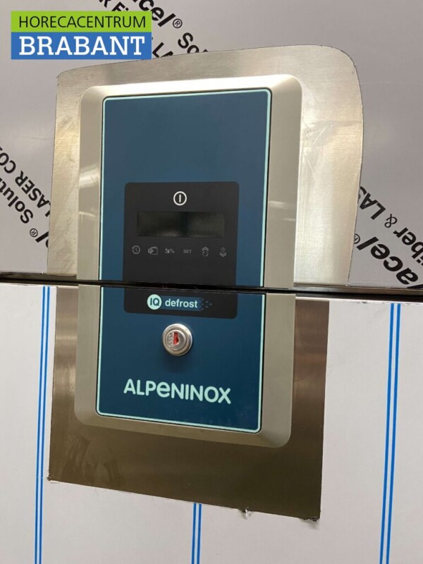 Réfrigérateur Alpeninox double porte en acier inoxydable 1430 litres 230V Horeca – Image 4