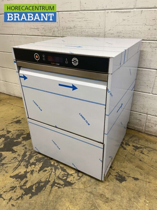 Lave-vaisselle Asber Digital en acier inoxydable Chargement frontal Pompe de vidange 400V Horeca – Image 2