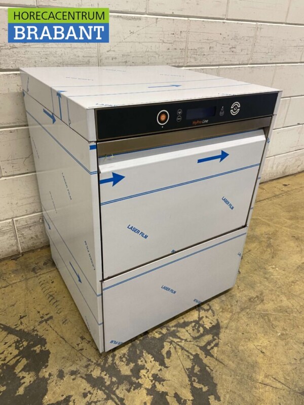 Lave-vaisselle Asber Digital en acier inoxydable Chargement frontal Pompe de vidange 400V Horeca – Image 3