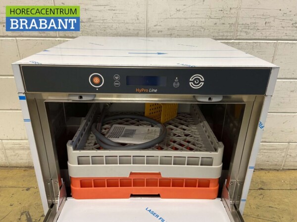 Lave-vaisselle Asber Digital en acier inoxydable Chargement frontal Pompe de vidange 400V Horeca – Image 5