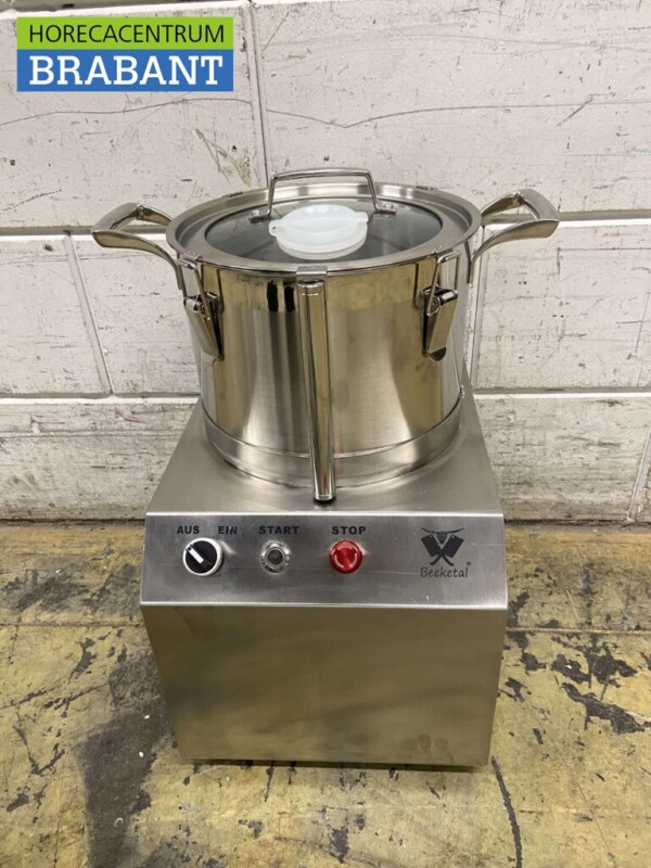 Cutter en acier inoxydable Coupe-légumes 7 litres 230V Horeca