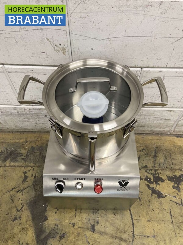 Cutter en acier inoxydable Coupe-légumes 7 litres 230V Horeca – Image 2