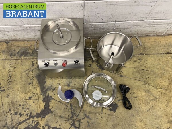 Cutter en acier inoxydable Coupe-légumes 7 litres 230V Horeca – Image 7