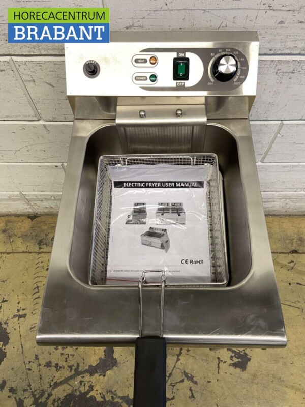 Friteuse en acier inoxydable 16 litres 400V Restauration – Image 6
