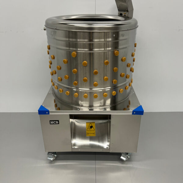 HCB stainless steel Mobile poultry picking machine 300 pieces/hour 230V Horeca