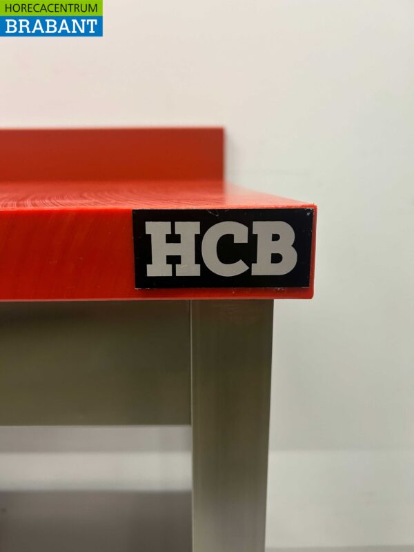 Acier inoxydable HCB Polyéthylène PE Table de découpe Table de travail Premium-line 160 cm Restauration Boucherie – Image 5