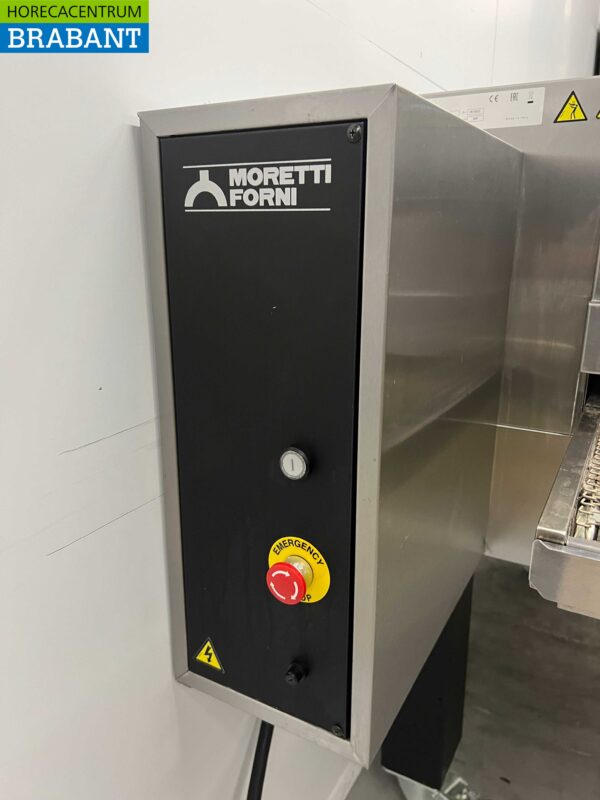 Four tunnel Moretti TT96E en acier inoxydable Four à bande Four à pizza à convoyeur 400V Bj. 2022 Catering – Image 7