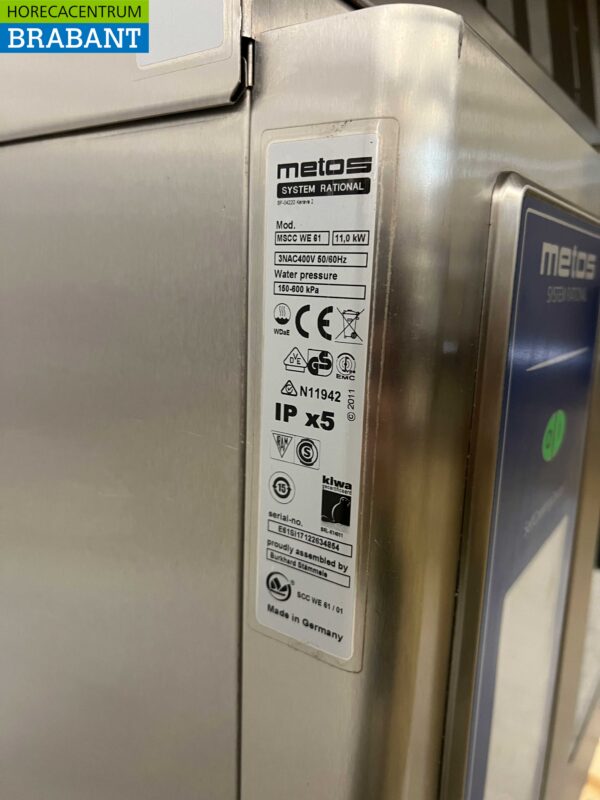 SelfCookingCenter Rational en acier inoxydable SCC WE 61 Combisteamer Four à vapeur 400V Horeca – Image 6
