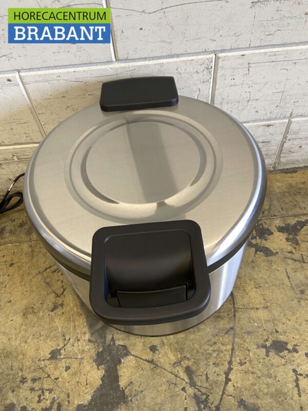 Chauffe-riz en acier inoxydable Chauffe-riz 27 litres 230V Horeca – Image 2