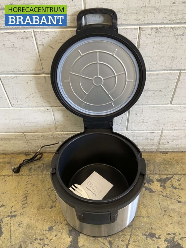 Chauffe-riz en acier inoxydable Chauffe-riz 27 litres 230V Horeca – Image 5