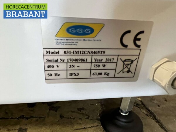 Fimar Mélangeur à spirale Mélangeur de pâte 16 litres 400V Horeca – Image 9