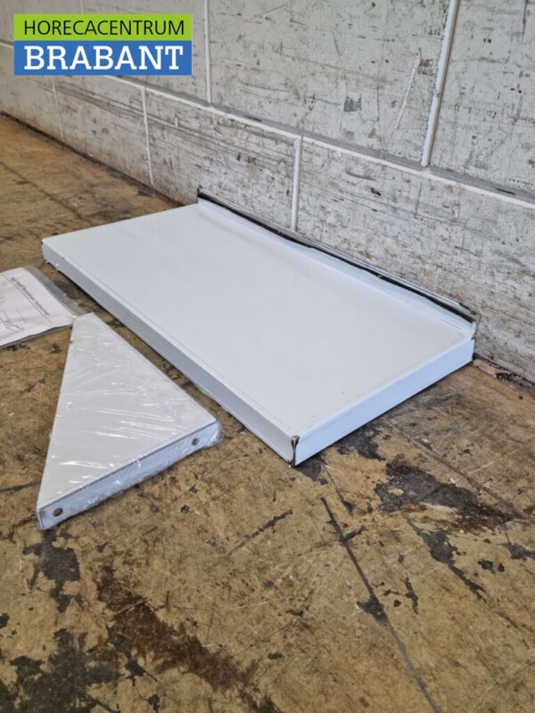 Etagère murale en acier inoxydable 60 x 30 cm Horeca – Image 2