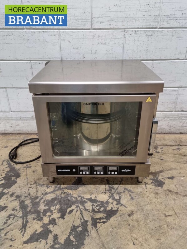 Giga Fast Oven en acier inoxydable Four à air chaud GSP01 230V Horeca