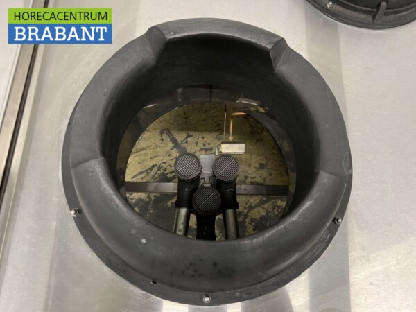 Table wok Nayati en acier inoxydable cuiseur wok 3 brûleurs 150 cm Propane gaz Restauration – Image 6