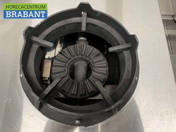 Table wok Nayati en acier inoxydable cuiseur wok 3 brûleurs 150 cm Propane gaz Restauration – Image 7