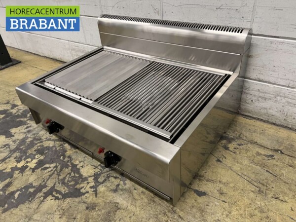 Gril à gaz Parker en acier inoxydable Gril GAS 82 cm Horeca – Image 3
