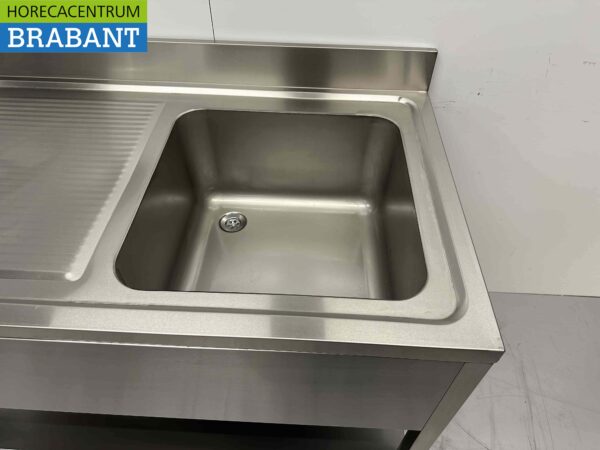 Evier en acier inoxydable Premium-line Modèle soudé 120 cm Horeca – Image 5